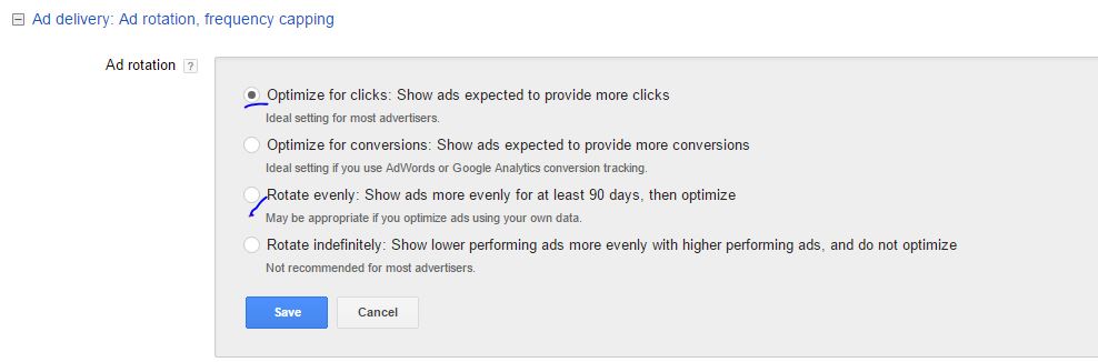 Adwords expandable text