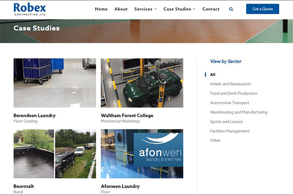 Robex Contracting, Case Studies