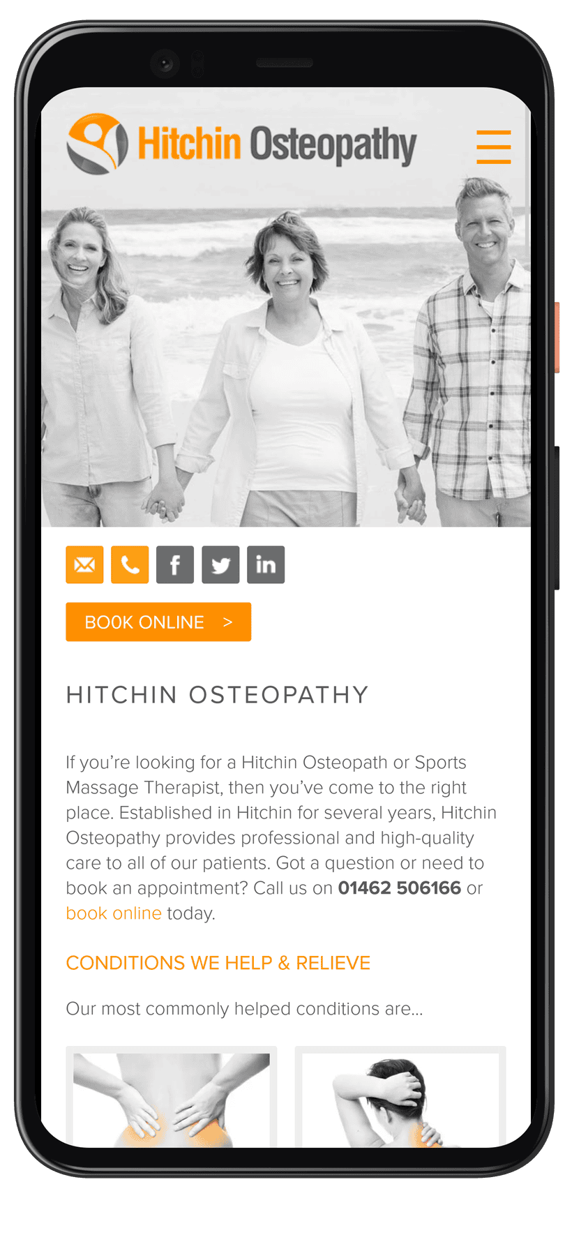 Hitchin Osteopathy - Mobile