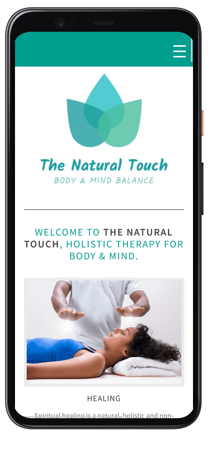 The Natural Touch - Mobile