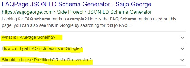 FAQ Schema