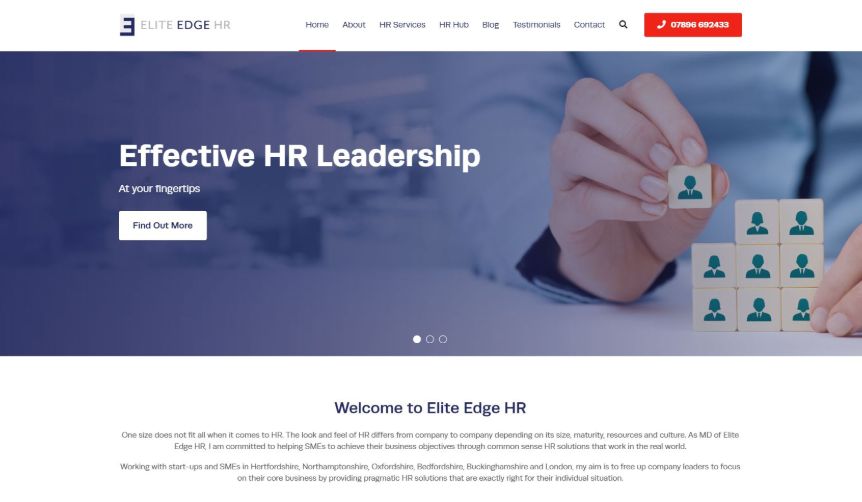 Elite Edge HR Website