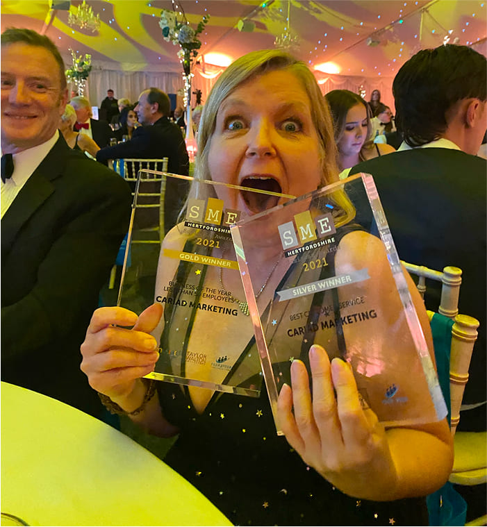 cariad-award-winning